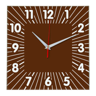 Настенные часы Ideal 836 коричневый