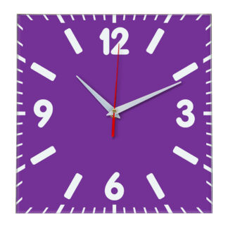 Настенные часы Ideal 837 фиолетовые
