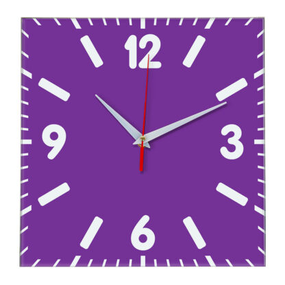 Настенные часы Ideal 837 фиолетовые