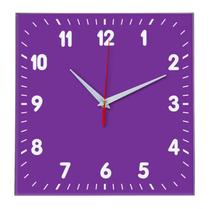 Настенные часы Ideal 838 фиолетовые