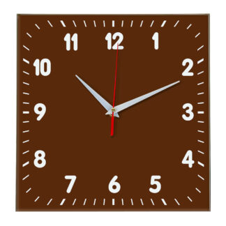 Настенные часы Ideal 838 коричневый