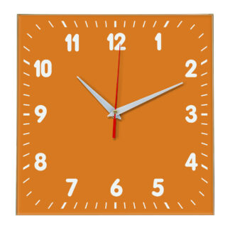Настенные часы Ideal 838 оранжевый
