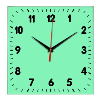 Настенные часы Ideal 838 светлый зеленый
