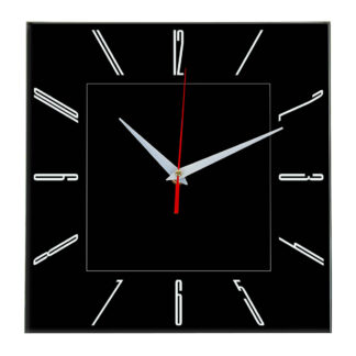 Настенные часы Ideal 839 черные