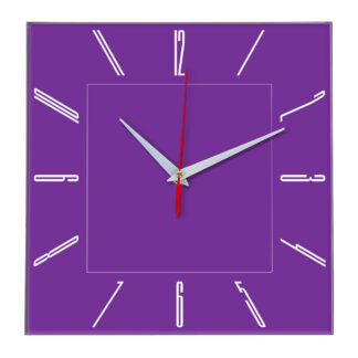 Настенные часы Ideal 839 фиолетовые