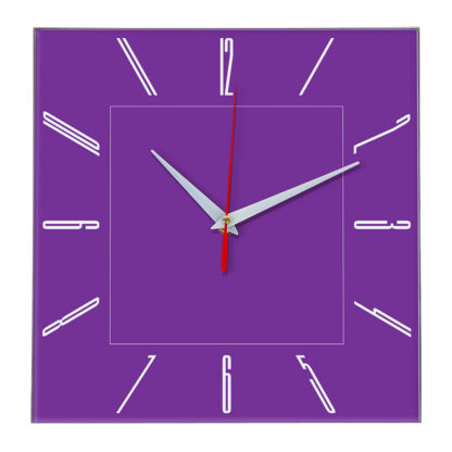 Настенные часы Ideal 839 фиолетовые