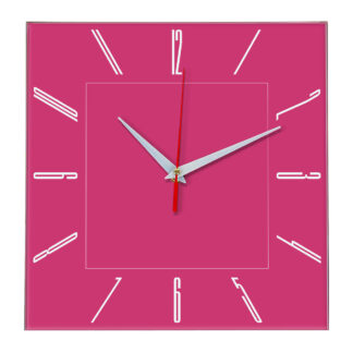 Настенные часы Ideal 839 розовые