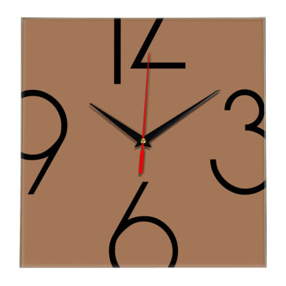 Настенные часы Ideal 840 коричневый светлый
