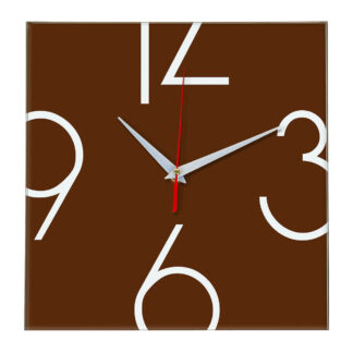 Настенные часы Ideal 840 коричневый