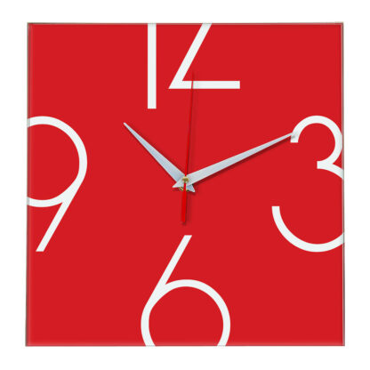 Настенные часы Ideal 840 красный