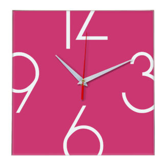Настенные часы Ideal 840 розовые