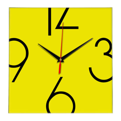 Настенные часы Ideal 840 желтые