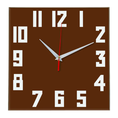 Настенные часы Ideal 841 коричневый