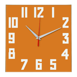 Настенные часы Ideal 841 оранжевый