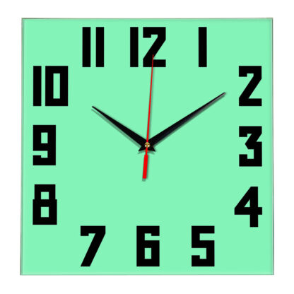 Настенные часы Ideal 841 светлый зеленый