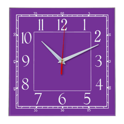 Настенные часы Ideal 842 фиолетовые