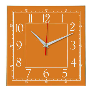 Настенные часы Ideal 842 оранжевый