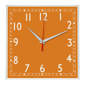 Настенные часы Ideal 843 оранжевый