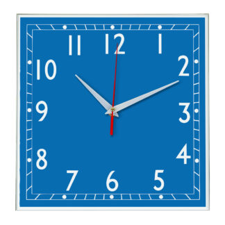 Настенные часы Ideal 843 синий