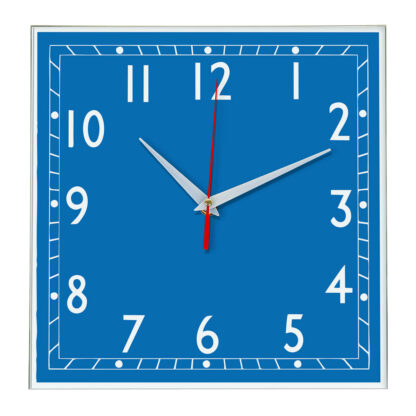 Настенные часы Ideal 843 синий