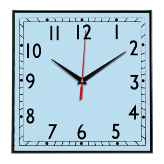 Настенные часы Ideal 843 светло-голубой