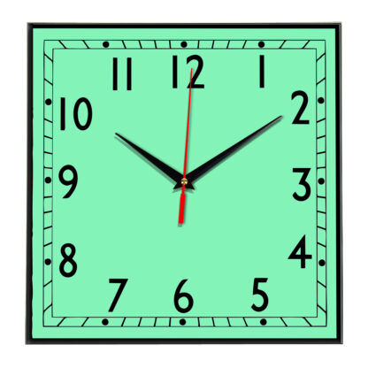 Настенные часы Ideal 843 светлый зеленый