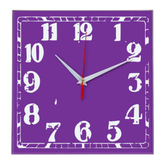 Настенные часы Ideal 844 фиолетовые