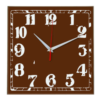 Настенные часы Ideal 844 коричневый