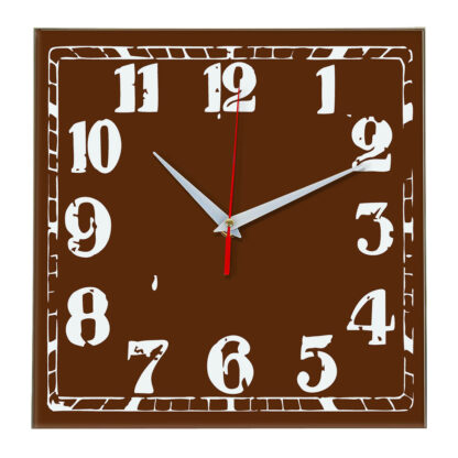 Настенные часы Ideal 844 коричневый