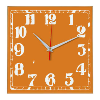 Настенные часы Ideal 844 оранжевый