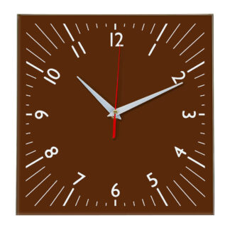 Настенные часы Ideal 845 коричневый