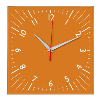 Настенные часы Ideal 845 оранжевый