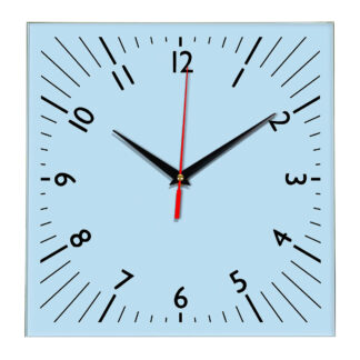 Настенные часы Ideal 845 светло-голубой