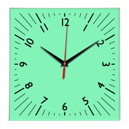 Настенные часы Ideal 845 светлый зеленый