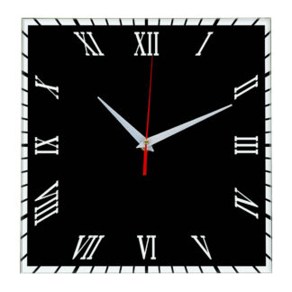 Настенные часы Ideal 846 черные