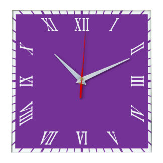 Настенные часы Ideal 846 фиолетовые