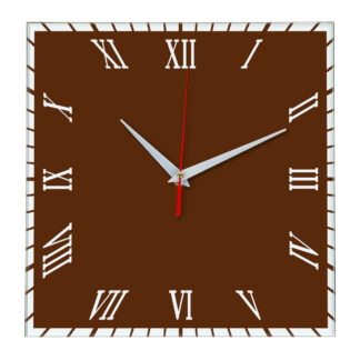 Настенные часы Ideal 846 коричневый