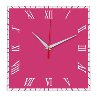 Настенные часы Ideal 846 розовые
