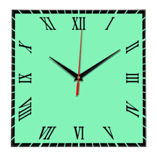 Настенные часы Ideal 846 светлый зеленый