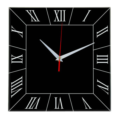 Настенные часы Ideal 847 черные
