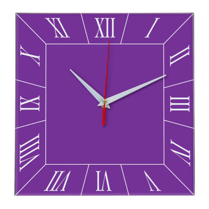 Настенные часы Ideal 847 фиолетовые