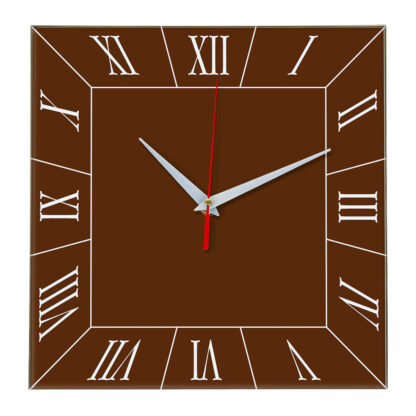 Настенные часы Ideal 847 коричневый
