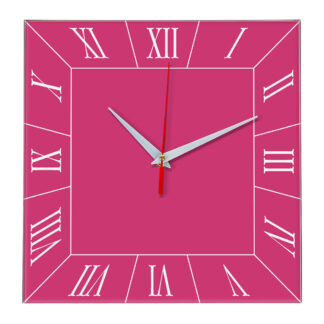 Настенные часы Ideal 847 розовые
