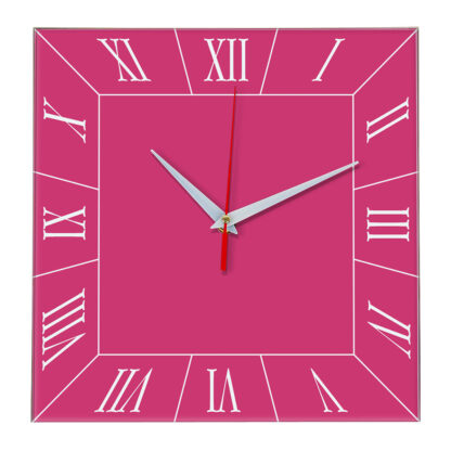Настенные часы Ideal 847 розовые