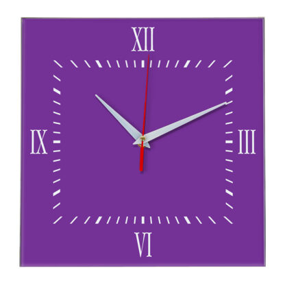 Настенные часы Ideal 848 фиолетовые