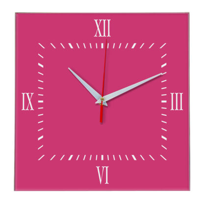 Настенные часы Ideal 848 розовые