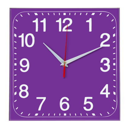 Настенные часы Ideal 849 фиолетовые