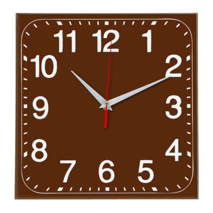 Настенные часы Ideal 849 коричневый