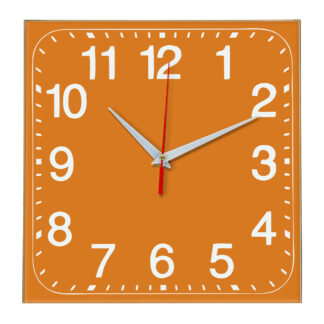Настенные часы Ideal 849 оранжевый