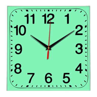 Настенные часы Ideal 849 светлый зеленый